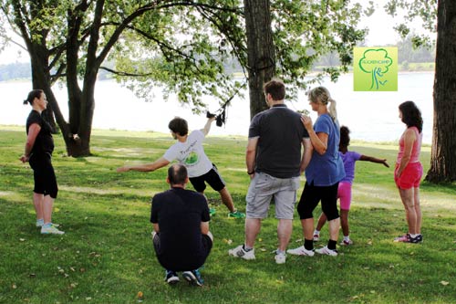 Outdoor Sport mit Zirkeltraining Outdoor Sport mit Zirkeltraining