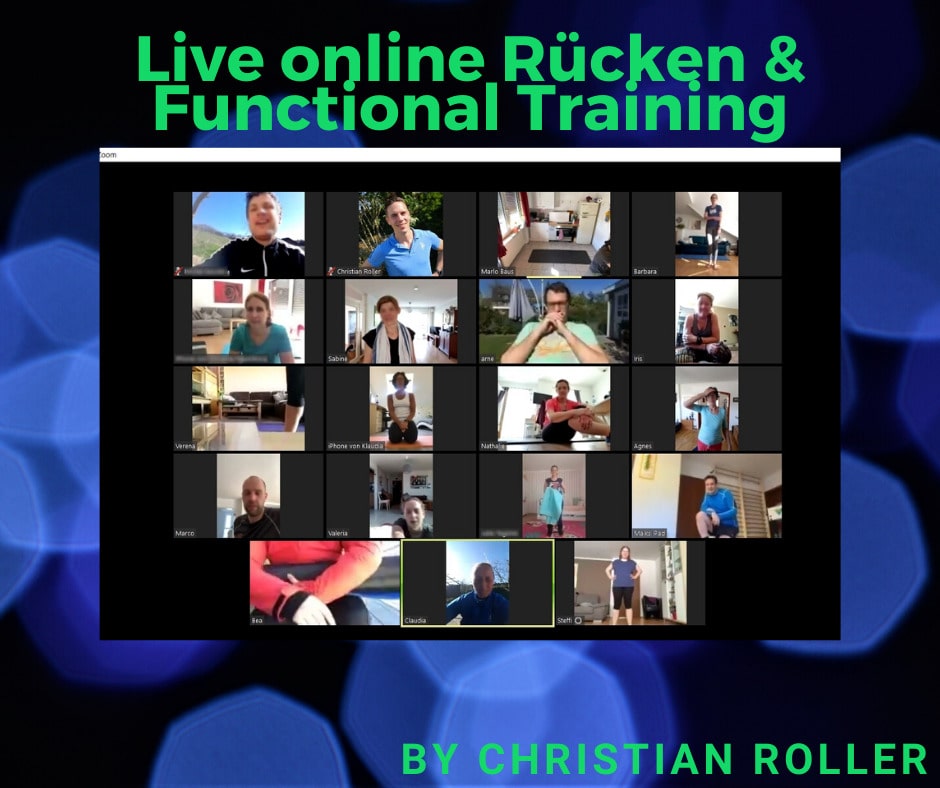 Live Online Fitnesstraining
